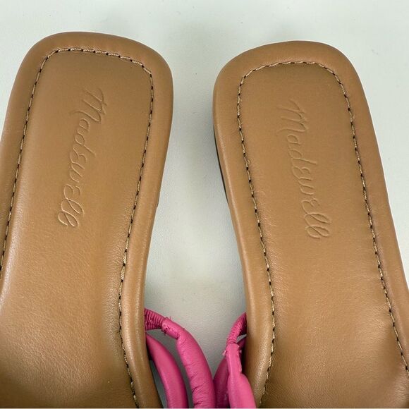 Madewell The Amel Slides Raspberry Frosting  Women’s Size 8 Styke NK019 - Picture 9 of 10
